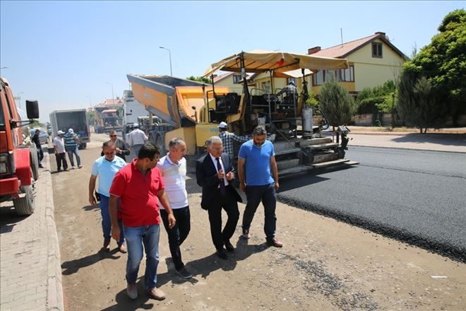 Erenköy Mahallesi asfaltlanıyor