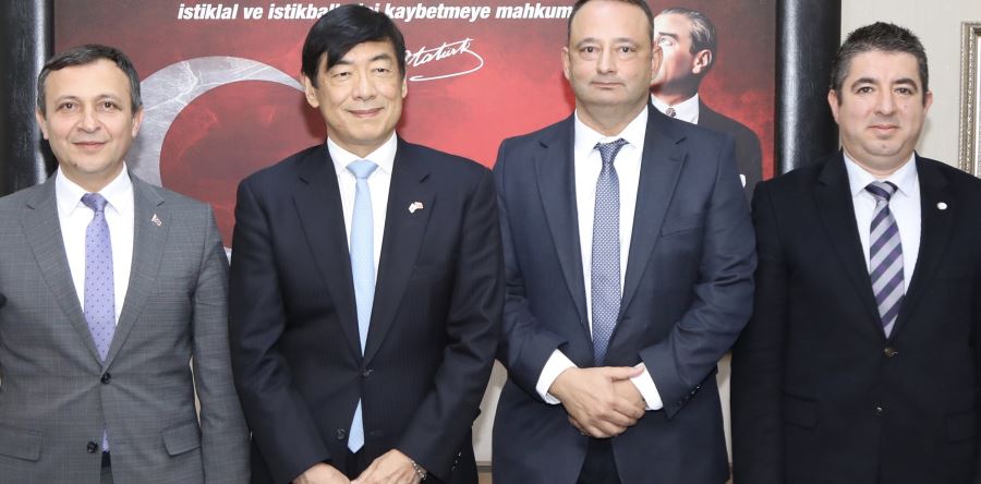 Ankara Büyükelçisi Miyajiami, Erciyes Üniversitesi’nde